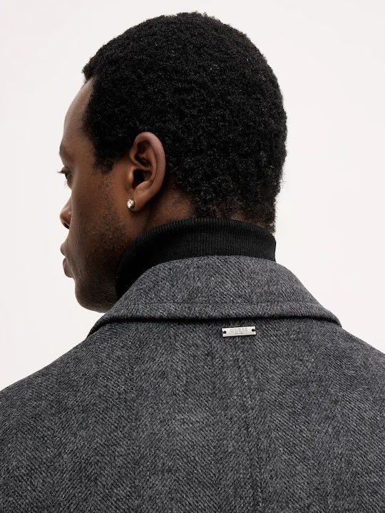 Herren Mantel Gray