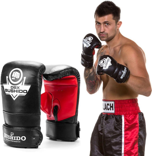 DBX Bushido Boxing Gloves for Bag Black
