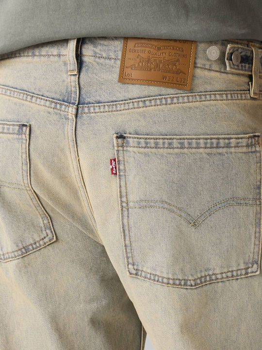 Ανδρικό Παντελόνι Τζιν με Loose Baggy Εφαρμογή Μπλε