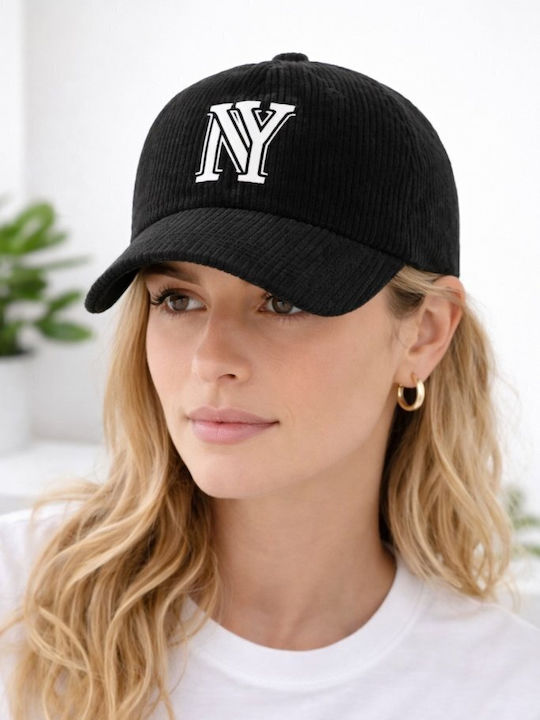 Luciano Faketti Unisex Baseball Cap Corduroy Type Letter Ny A Stylish Thick Cap Men Women Spring Autumn
