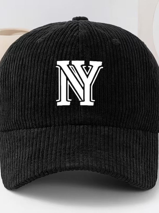 Luciano Faketti Unisex Baseball Cap Corduroy Type Letter Ny A Stylish Thick Cap Men Women Spring Autumn