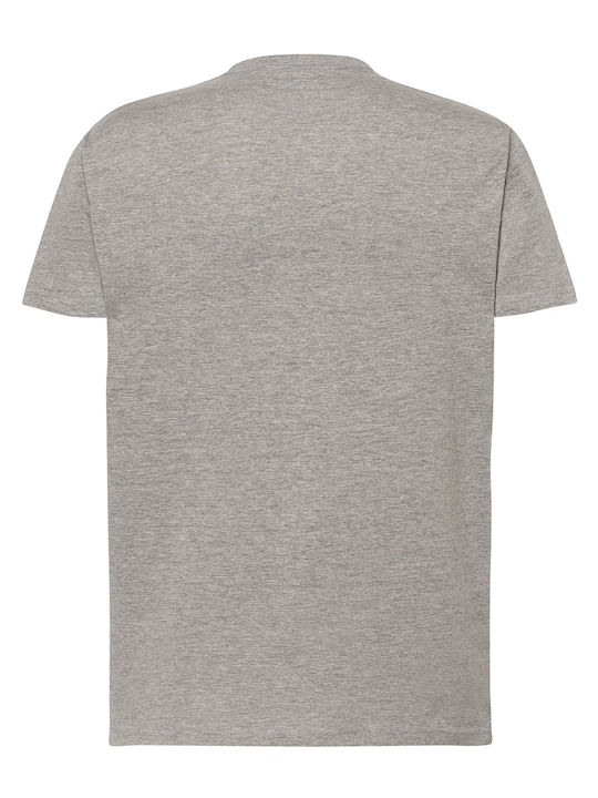 JHK Ανδρικό Διαφημιστικό T-shirt Κοντομάνικο σε Χρώμα