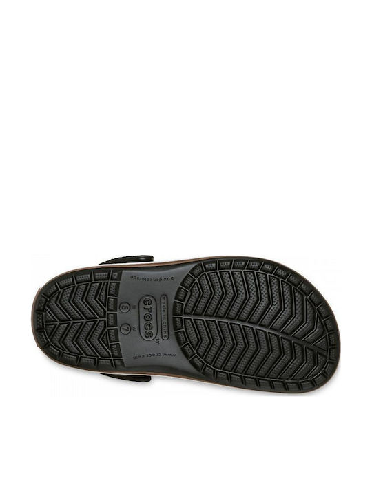 Crocs Crocband Γυναικεία Σαμπό Μαύρα