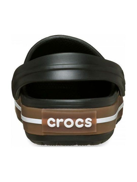 Crocs Crocband Γυναικεία Σαμπό Μαύρα