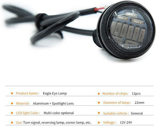 Ewheels 68451-04 Εμπρόσθιο Φως Ποδηλάτου
