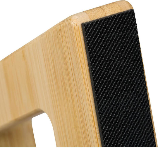 Push-up Handles Set 4 Pieces 2 Large & 2 Small Bamboo Anti-slip Base Natural 10049893
