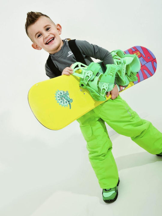 Sun Valley Kids Trousers for Ski & Snowboard Green