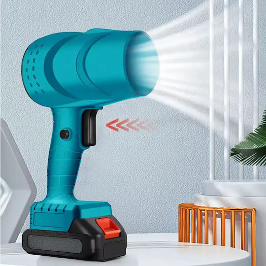 Handheld Leaf Blower 21V with 2 Batteries 1.3Ah