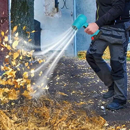 Handheld Leaf Blower 21V with 2 Batteries 1.3Ah