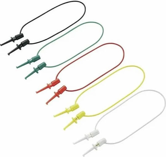 Voltcraft Set Messkabel Mit Krokodilklemmen 10 Stück 128912