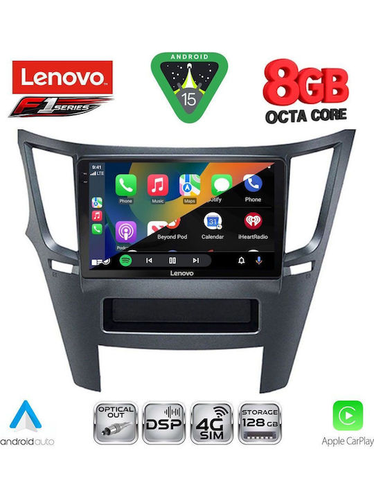 Lenovo Car Audio System for Subaru Legacy / Outback 2009-2014 (Bluetooth/USB/WiFi/GPS/Apple-Carplay/Android-Auto) with Touch Screen 9"