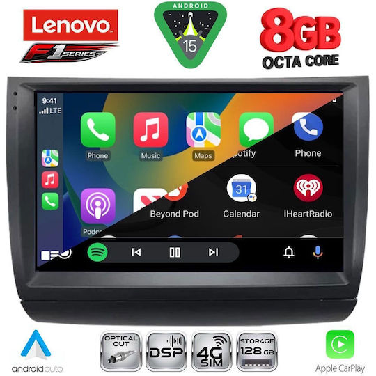 Lenovo Car Audio System for Toyota Prius 2003-2009 (Bluetooth/USB/WiFi/GPS/Apple-Carplay/Android-Auto) with Touch Screen 9"