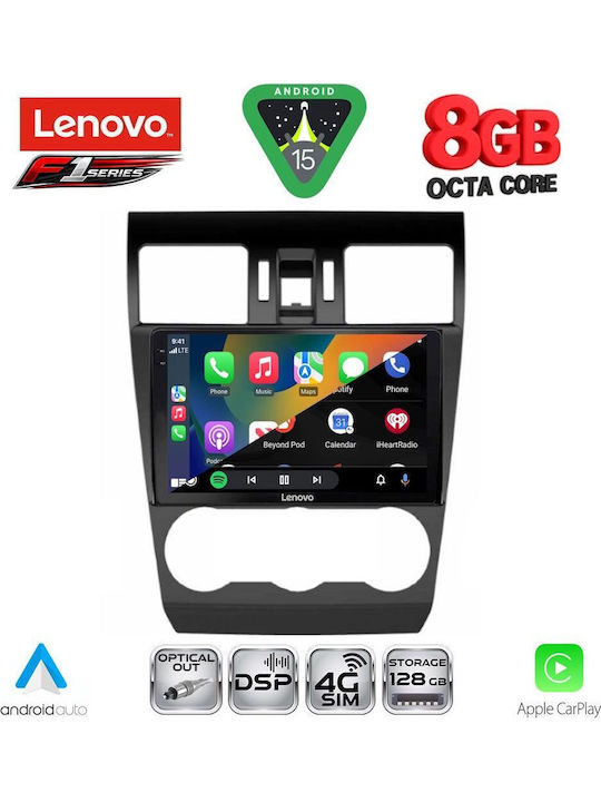 Lenovo Car Audio System for Subaru Forester / Impreza 2013-2019 (Bluetooth/USB/WiFi/GPS/Apple-Carplay/Android-Auto) with Touch Screen 9"