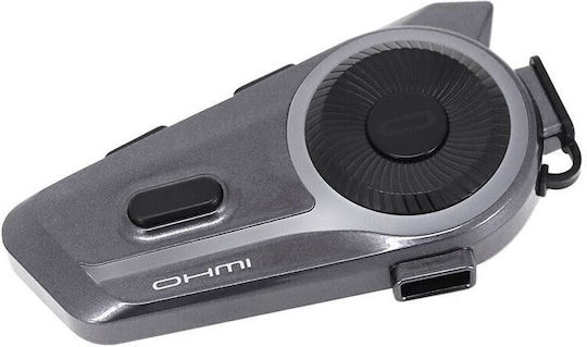 Ohmi D9 Single Intercom for Motorcycle Helmet with Bluetooth