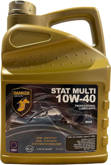Danker Stat Multi Semi-Synthetic Car Oil 10W-40 4lt