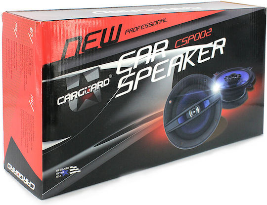 CarGuard Σετ Ηχεία Αυτοκινήτου Ομοαξονικά 5" με 85W RMS (2 Δρόμων) CSP002