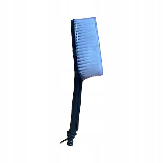 Car Wash Brush Garden Hose Connection Soft Bristles Cars Motorcycles Durable Ergonomic Black