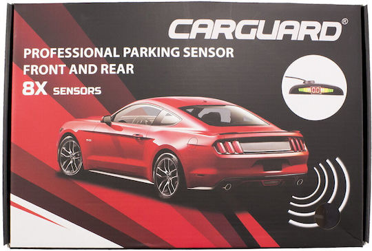 Front-rear Parking Sensor Set 8 Sensors Carguard Sp005