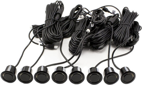 Front-rear Parking Sensor Set 8 Sensors Carguard Sp005