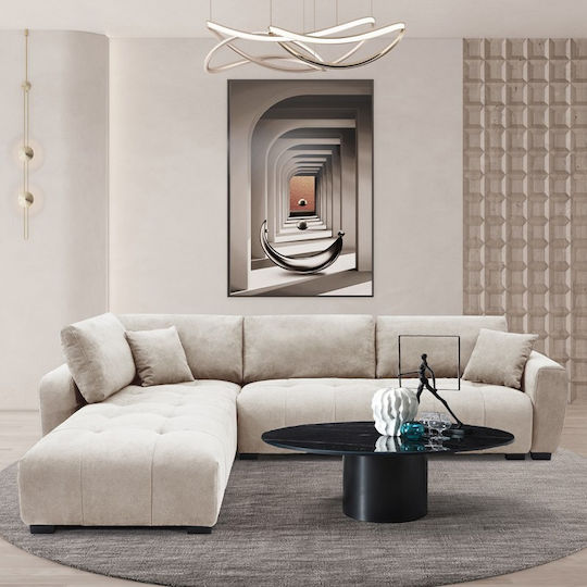 Gianco Γωνιακός Υφασμάτινος 298x208x85εκ. Gianco Γωνιακός Υφασμάτινος 298x208x85εκ.