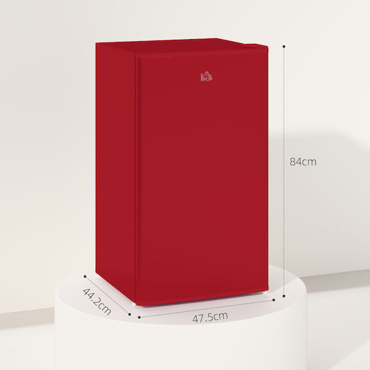 HomCom Mini Bar 91Es H84xB47.5xT44.2cm. Rot 800-129V90RD