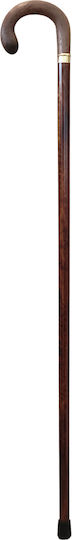 Gehstock Holz Esche Runde Griff Braun Garcia 726