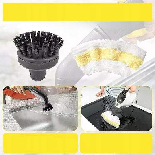 Set Brush Covers Karcher Easyfix Sc1 Sc2 Sc3 Sc4 Sc5 Microfiber