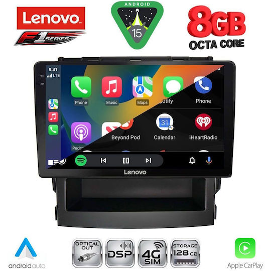 Lenovo Ηχοσύστημα Αυτοκινήτου για Subaru Forester / Impreza 2019 (Bluetooth/USB/WiFi/GPS/Apple-Carplay/Android-Auto) με Οθόνη Αφής 9"