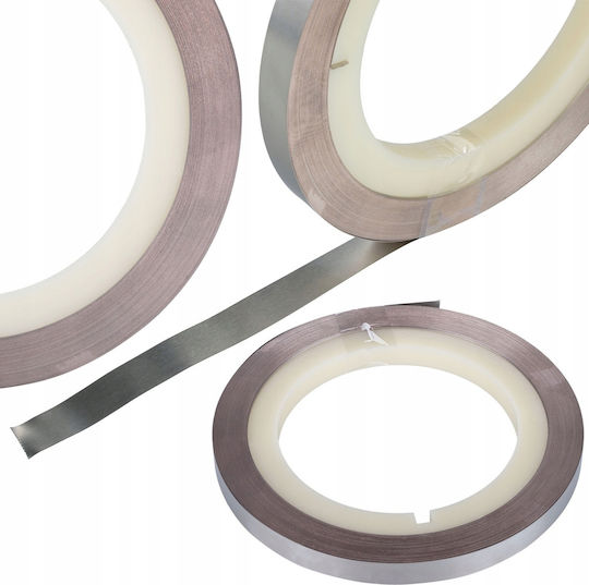 Bandă Rosfix din nichel 0,15x8mm pentru sudură celule nichel pur 1m + oțel placat cu nichel 0