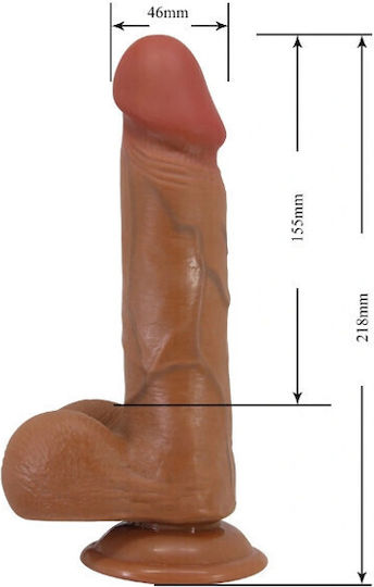 Baile Bahamut Ρεαλιστικό Dildo με Βεντούζα