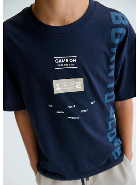 Παιδικό T-shirt Navy Μπλε
