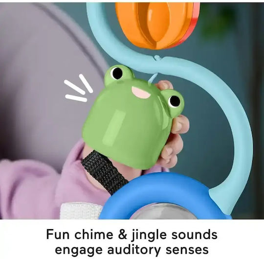 Fisher Price Sensorisches Baby Aktivitätsspielzeug mit Saugnapf mit Sounds für 3+ Monate