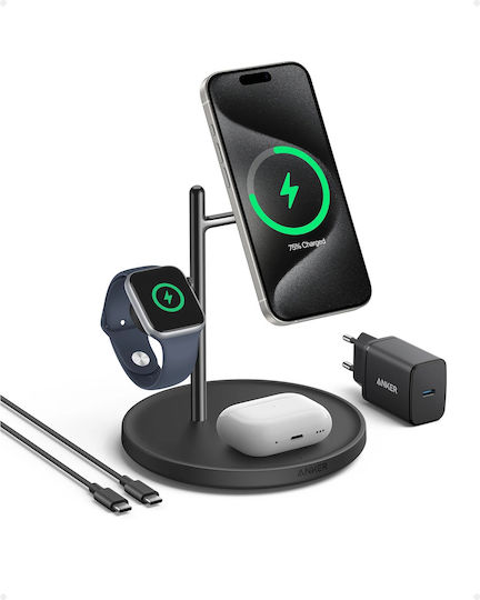 Anker 15W Черен (MagGo 3 in 1)