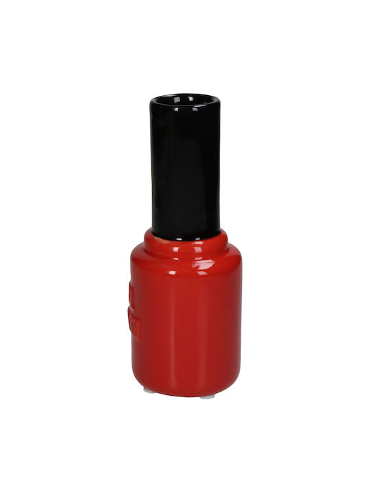 Decorative Vase Red