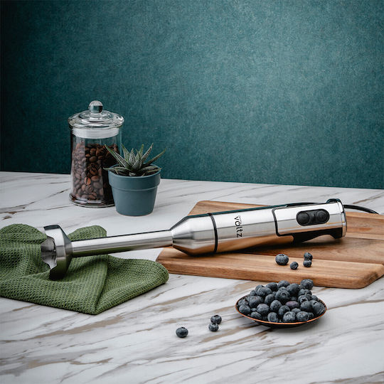 Voltz Handmixer mit Inox-Stab 1500W Silber