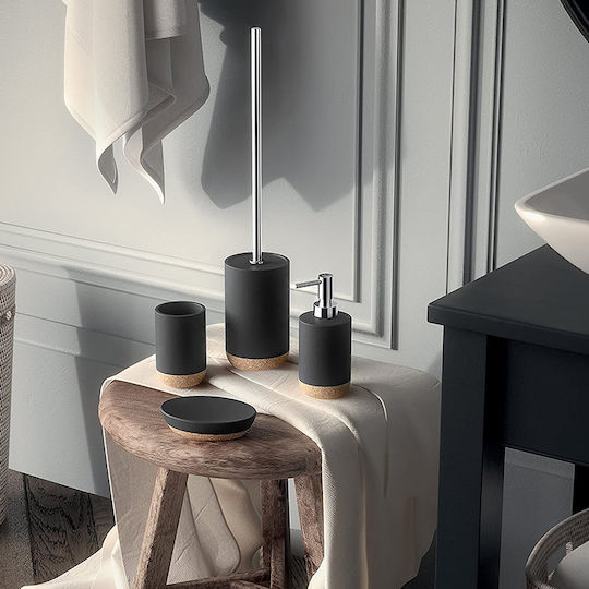 Gedy Dispenser Κεραμικό Μαύρο
