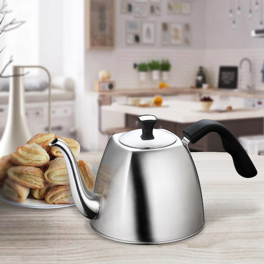 Maestro Τσαγιέρα Αλουμινίου 1100ml