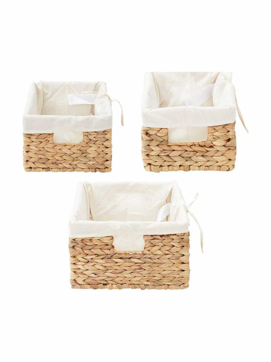 vidaXL Καλάθι Αποθήκευσης 40x30x18cm 3τμχ