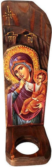IconsGR Масово Кандило Дърво 8x8x20εκ. ΚΑΝΤ9