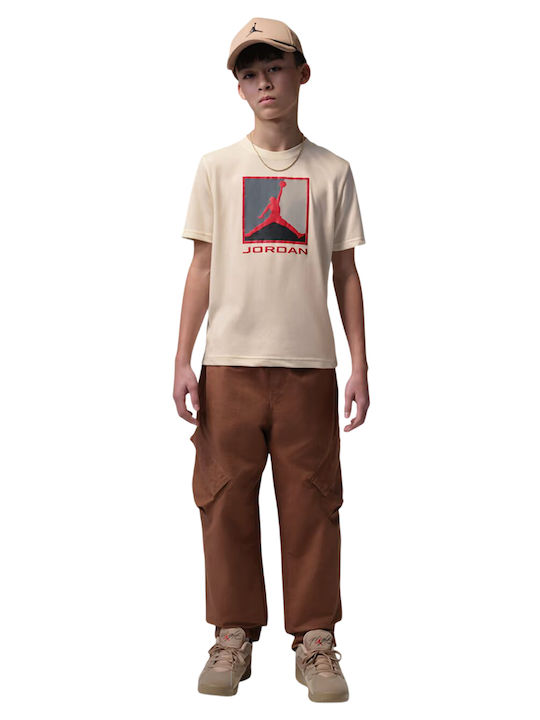 Παιδικό T-shirt Μπεζ Jdb M J Flt Ess Bl 3.0