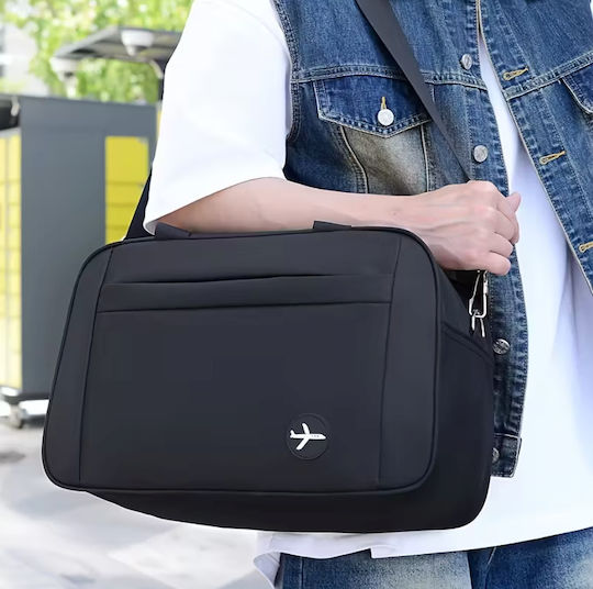 Sack Voyage Black Fabric L40xW20xH25cm
