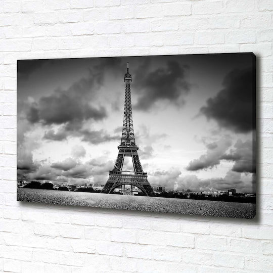 Panou Pânză Decorațiune Modernă Turnul Eiffel Paris 100x70 Cm