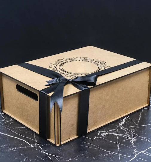 Gift Box Stranger Things Special Wooden Box Mug Candle Notebook & Coaster Code 03250