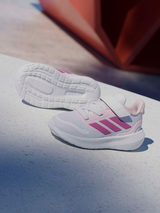 Runfalcon 5 El I Kids Sports Shoes Running with Hoop & Loop Closure Lilac