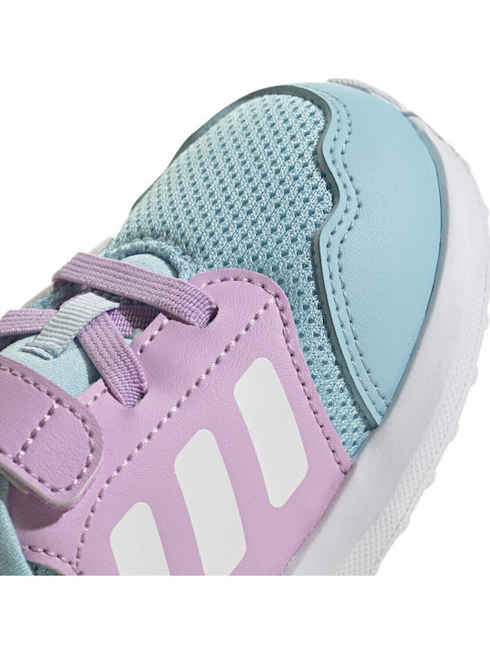 Tensaur Run 3.0 El Kids Sports Shoes Running with Hoop & Loop Closure Light Blue
