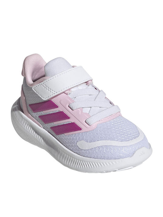 Runfalcon 5 El I Kids Sports Shoes Running with Hoop & Loop Closure Lilac