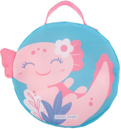 Stephen Joseph Kids Folding Beach Bucket Axolotl