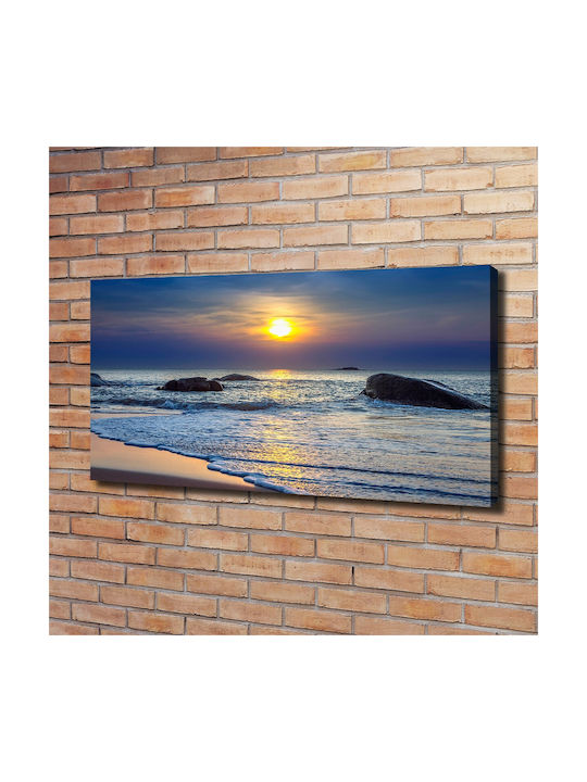 Tablou Canvas Casă Decor Elegant Apus De Soare Mare 120x60 Cm
