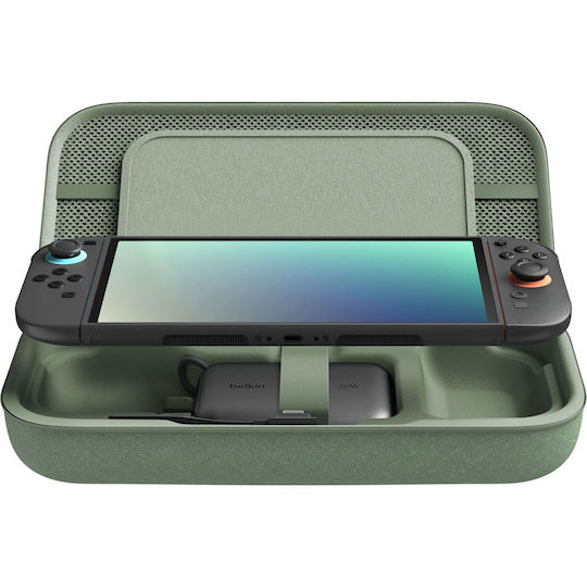 Belkin Калъф за носене за конзола Switch 2 Зелен