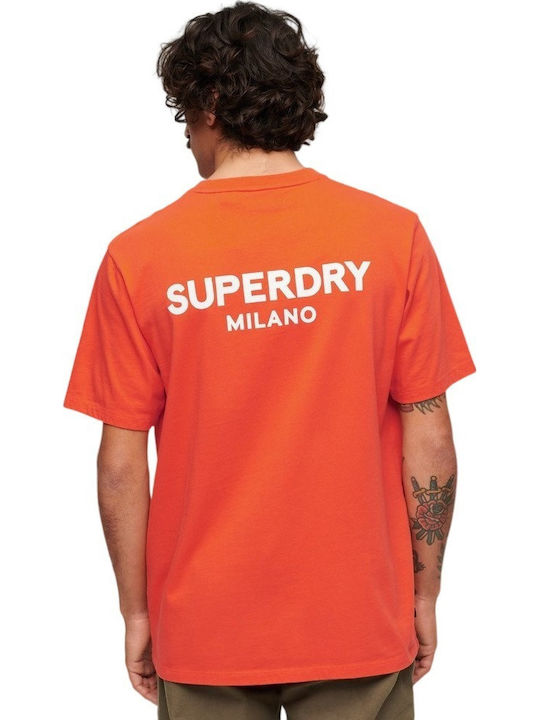 Superdry T-shirt Cherry Tomato Red